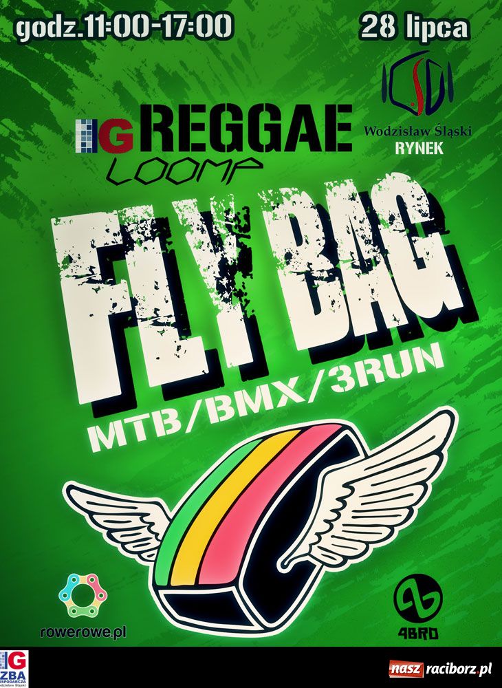 Zdjęcie w galerii na portalu naszraciborz.pl: Latające rowery w Wodzisławiu Śląskim  wiadomości z regionu