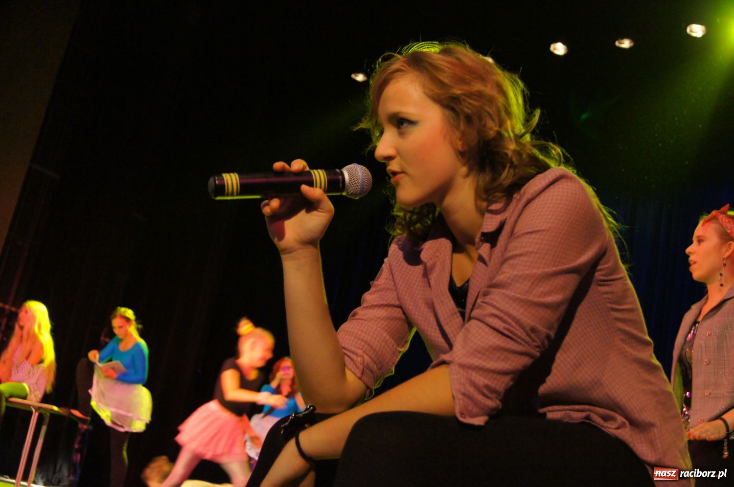 Zdjęcie w galerii na portalu naszraciborz.pl: W świecie musicalu - pokaz na finał wiadomości z regionu