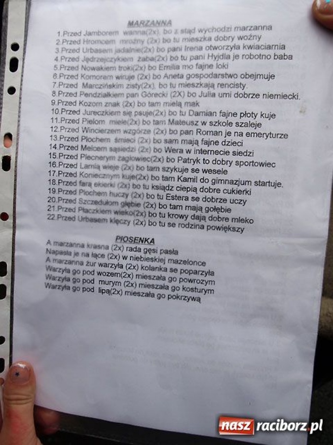 Zdjęcie w galerii na portalu naszraciborz.pl: Przywoływanie wiosny w Sudole wiadomości z regionu