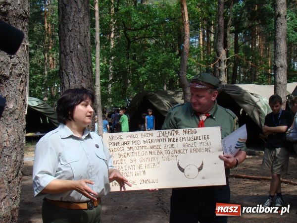 Zdjęcie w galerii na portalu naszraciborz.pl: Ekologia na harcerskich obozach wiadomości z regionu