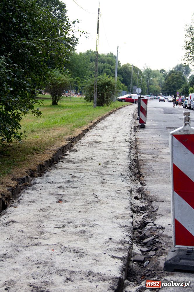 Zdjęcie w galerii na portalu naszraciborz.pl: Remontują ulicę Markowicką wiadomości z regionu
