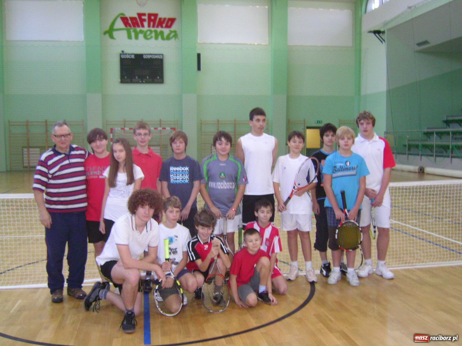 Zdjęcie w galerii na portalu naszraciborz.pl: Bezpłatna nauka tenisa ziemnego  wiadomości z regionu