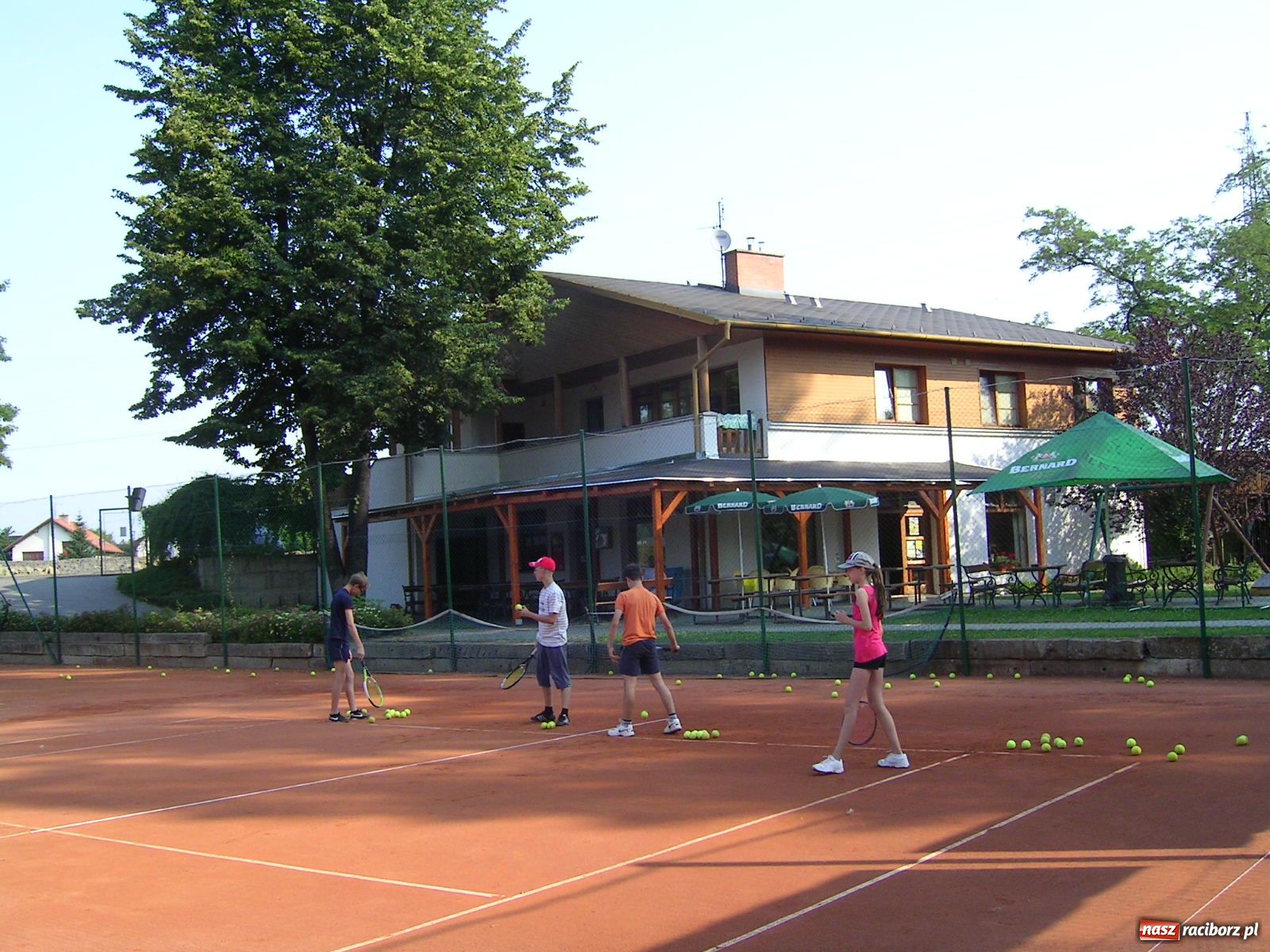 Zdjęcie w galerii na portalu naszraciborz.pl: Bezpłatna nauka tenisa ziemnego  wiadomości z regionu