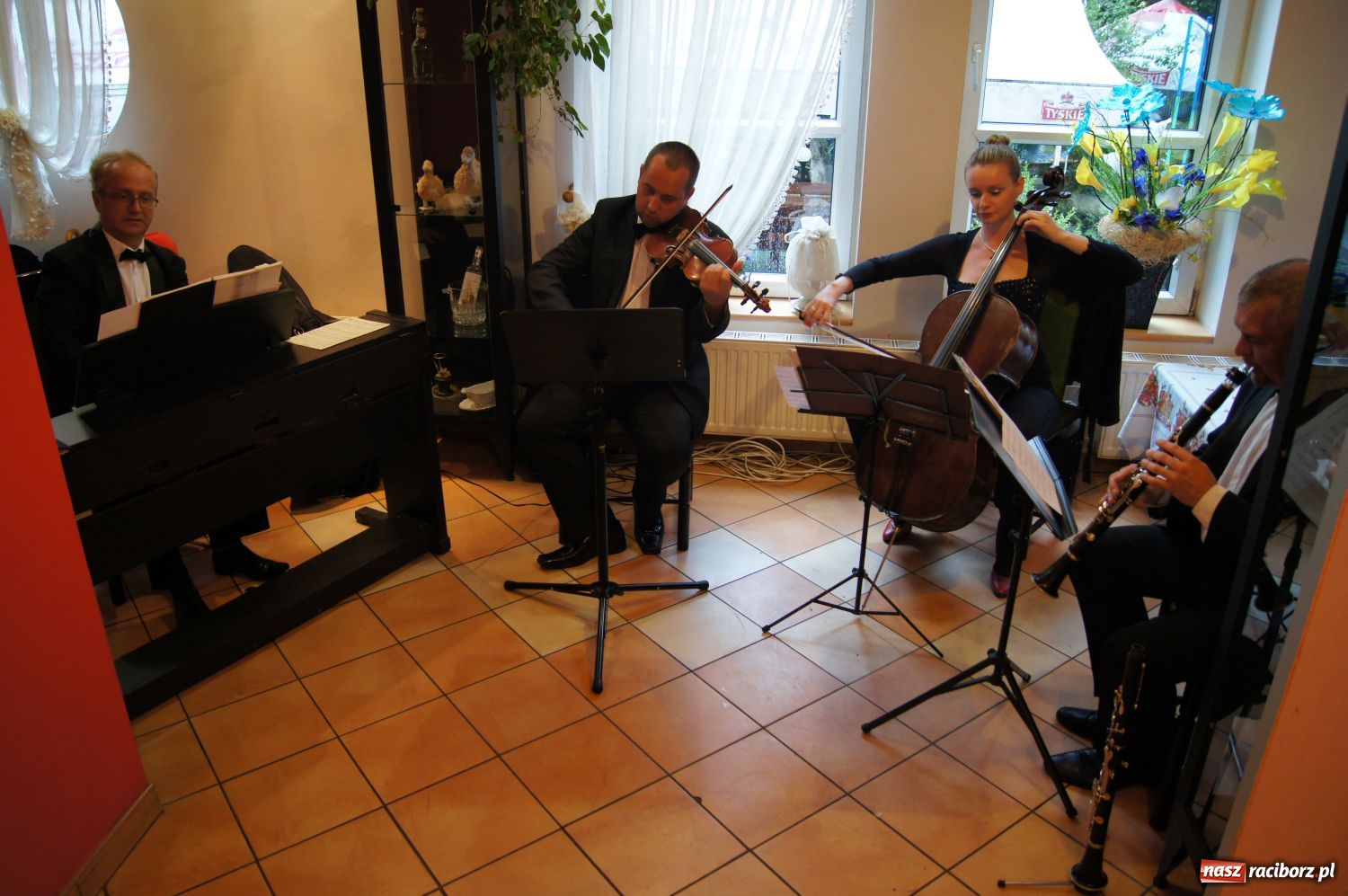 Zdjęcie w galerii na portalu naszraciborz.pl: Kwartet bez względu na niepogodę! wiadomości z regionu