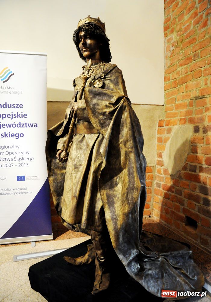 Zdjęcie w galerii na portalu naszraciborz.pl: Książę Mieszko zajrzał dziś na zamek wiadomości z regionu