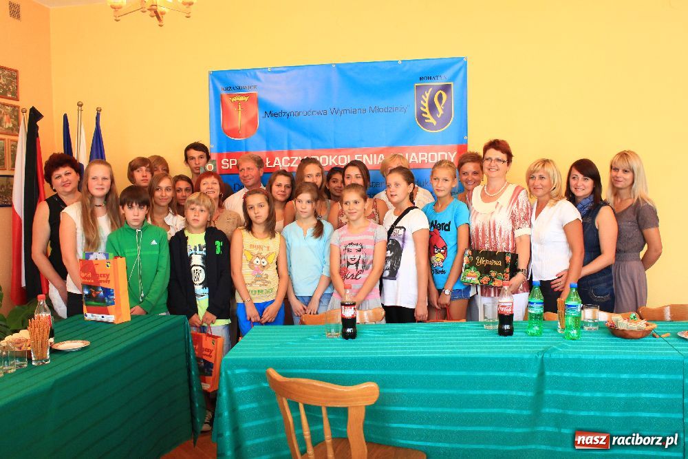 Zdjęcie w galerii na portalu naszraciborz.pl: Spotkali się z przyjaciółmi z Ukrainy wiadomości z regionu