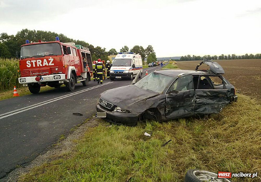 Zdjęcie w galerii na portalu naszraciborz.pl: Pięć osób rannych pod Owsiszczami wiadomości z regionu
