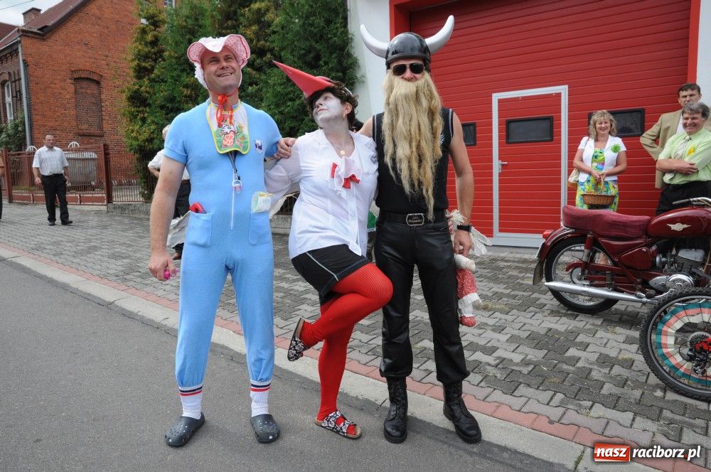 Zdjęcie w galerii na portalu naszraciborz.pl: Bocian i niesforny kot w Bolesławiu wiadomości z regionu