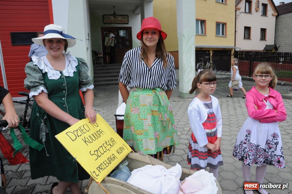 Zdjęcie w galerii na portalu naszraciborz.pl: Bocian i niesforny kot w Bolesławiu wiadomości z regionu