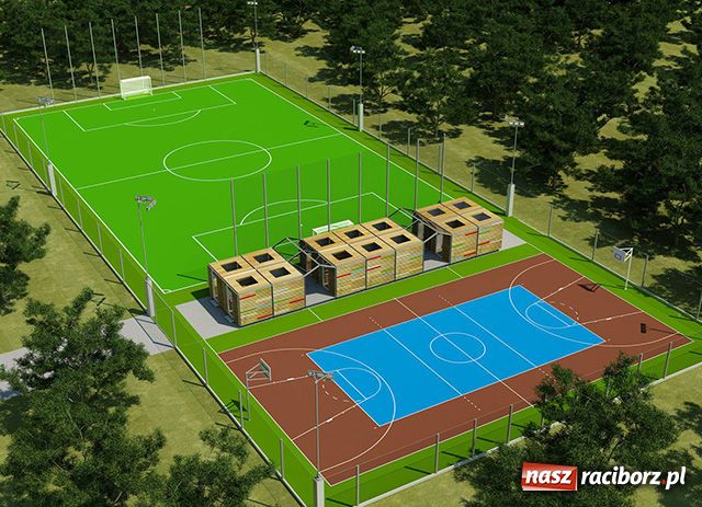 Zdjęcie w galerii na portalu naszraciborz.pl: Orlik na zimę wiadomości z regionu