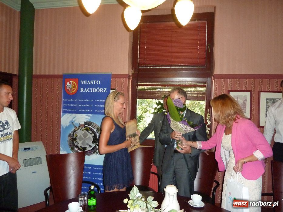 Zdjęcie w galerii na portalu naszraciborz.pl: Olimpijczycy z wizytą u prezydenta wiadomości z regionu