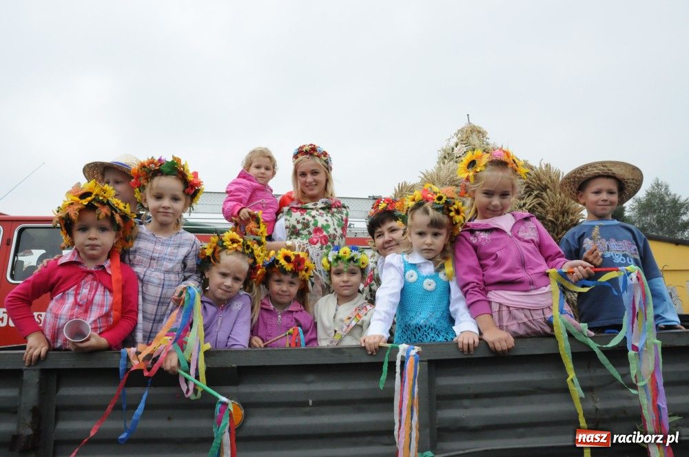 Zdjęcie w galerii na portalu naszraciborz.pl: W Zabełkowie dożynkowe gołębie pokoju wiadomości z regionu