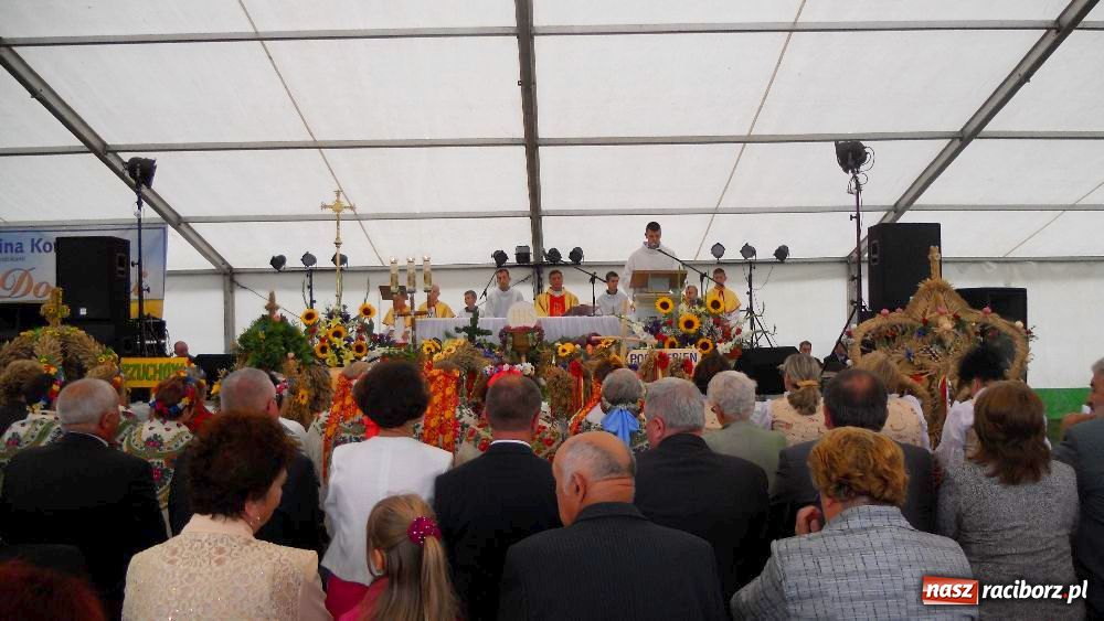 Zdjęcie w galerii na portalu naszraciborz.pl: W Kobyli dziękowali za plony wiadomości z regionu
