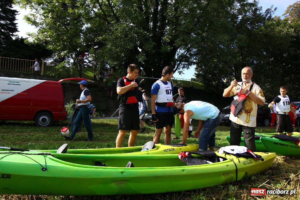 Zdjęcie w galerii na portalu naszraciborz.pl: Ruszył Kajakowy Maraton Odrzański wiadomości z regionu