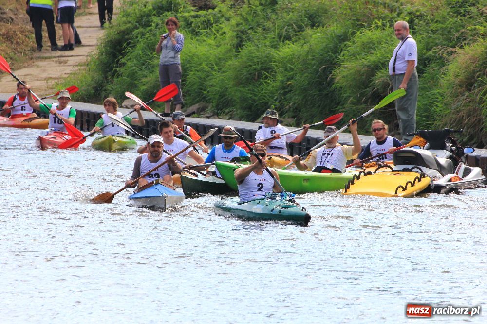 Zdjęcie w galerii na portalu naszraciborz.pl: Ruszył Kajakowy Maraton Odrzański wiadomości z regionu