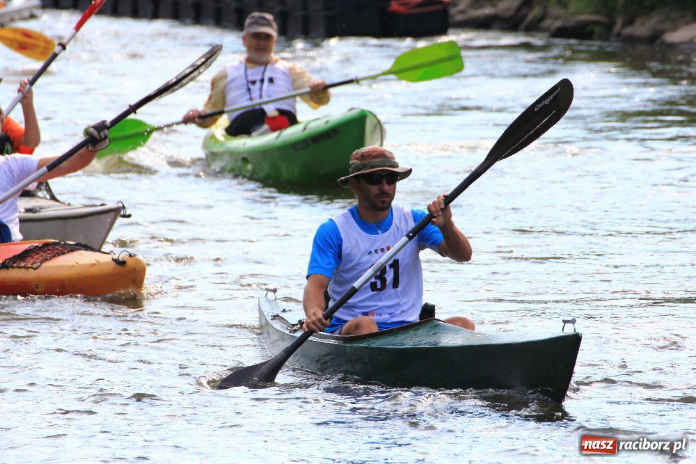 Zdjęcie w galerii na portalu naszraciborz.pl: Ruszył Kajakowy Maraton Odrzański wiadomości z regionu