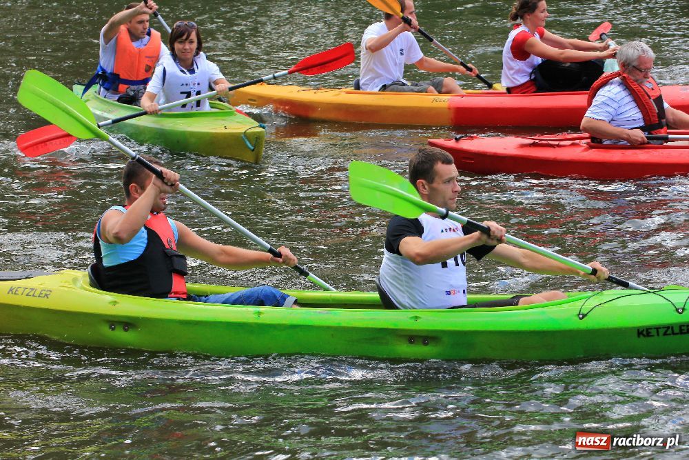 Zdjęcie w galerii na portalu naszraciborz.pl: Ruszył Kajakowy Maraton Odrzański wiadomości z regionu