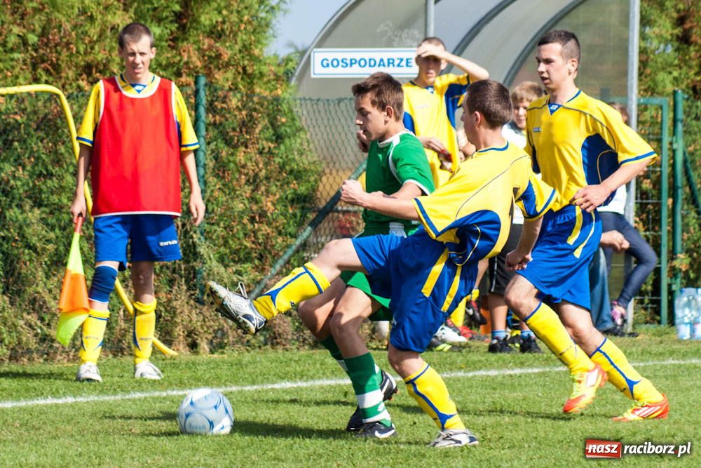 Zdjęcie w galerii na portalu naszraciborz.pl: Grad goli w derbach Raciborza wiadomości z regionu