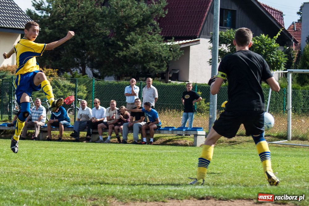 Zdjęcie w galerii na portalu naszraciborz.pl: Grad goli w derbach Raciborza wiadomości z regionu