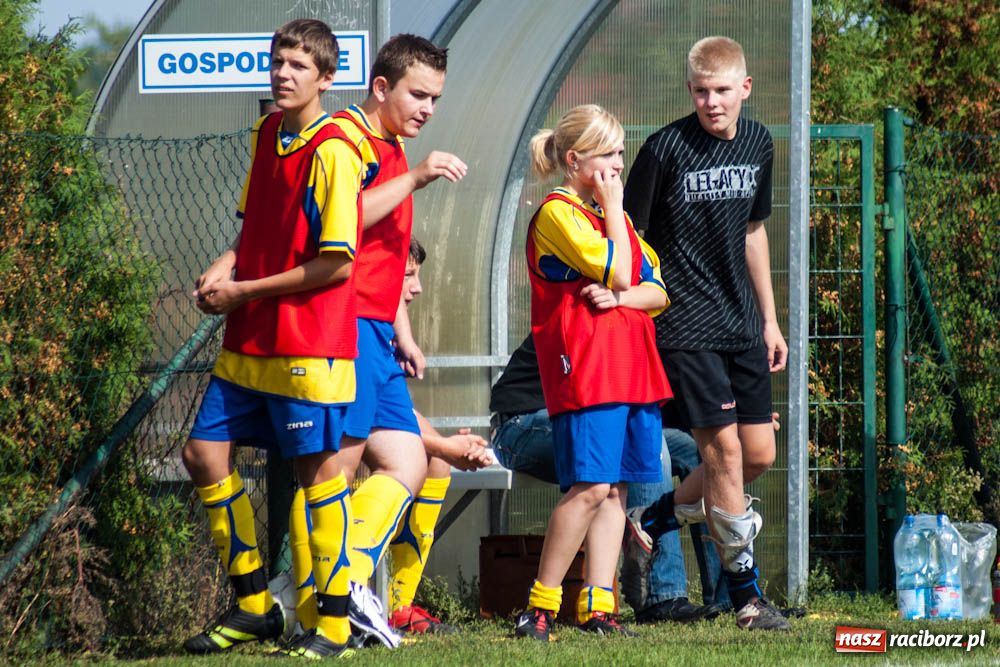 Zdjęcie w galerii na portalu naszraciborz.pl: Grad goli w derbach Raciborza wiadomości z regionu