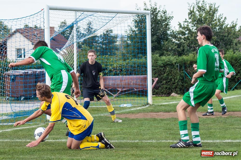 Zdjęcie w galerii na portalu naszraciborz.pl: Grad goli w derbach Raciborza wiadomości z regionu