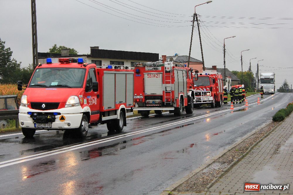 Zdjęcie w galerii na portalu naszraciborz.pl: W Bieńkowicach mercedes wypadł z drogi wiadomości z regionu