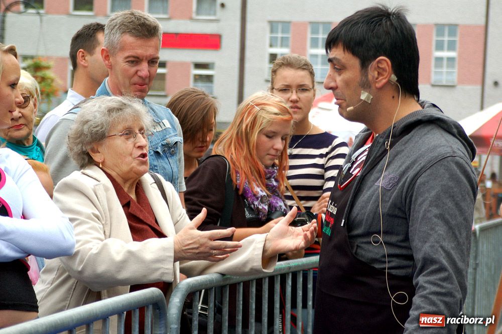 Zdjęcie w galerii na portalu naszraciborz.pl: Cozza czarował włoską kuchnią wiadomości z regionu