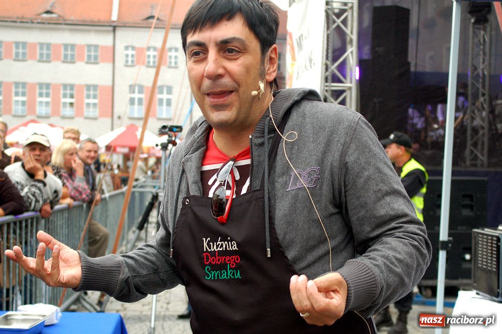 Zdjęcie w galerii na portalu naszraciborz.pl: Cozza czarował włoską kuchnią wiadomości z regionu