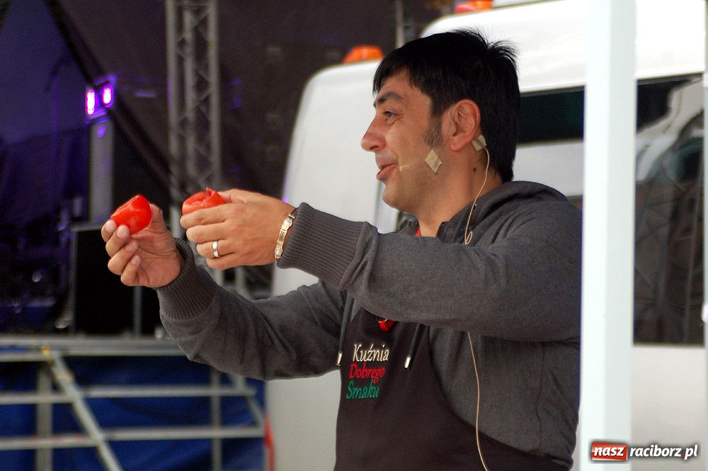 Zdjęcie w galerii na portalu naszraciborz.pl: Cozza czarował włoską kuchnią wiadomości z regionu