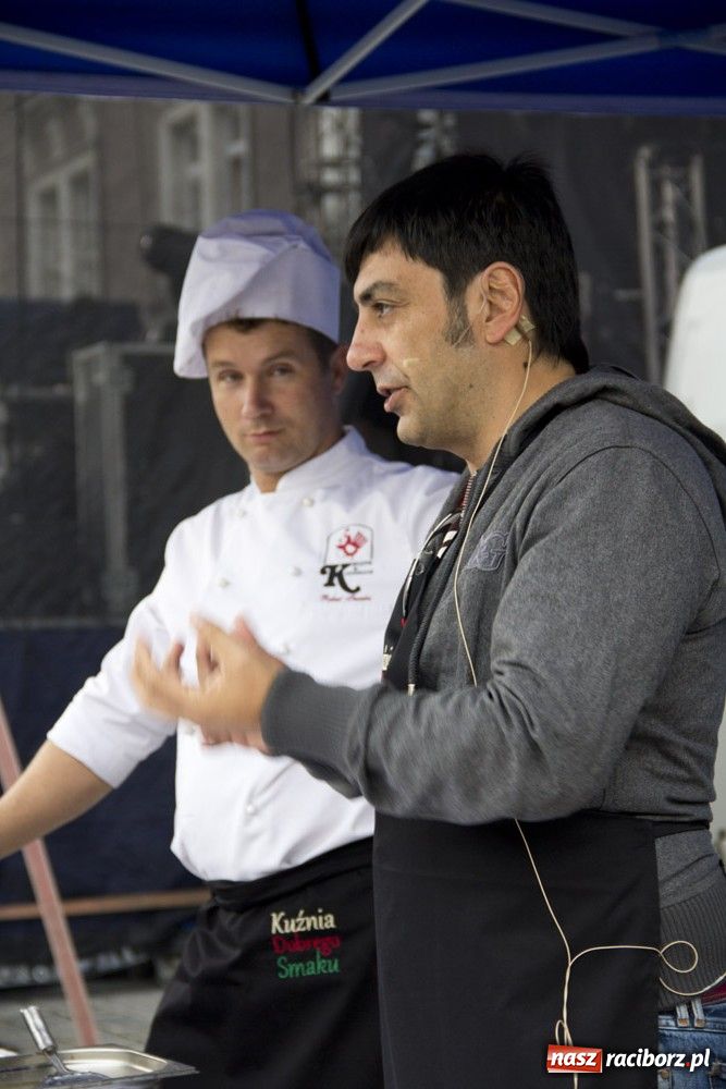 Zdjęcie w galerii na portalu naszraciborz.pl: Cozza czarował włoską kuchnią wiadomości z regionu