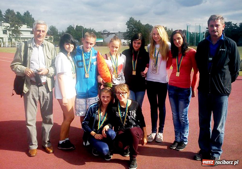 Zdjęcie w galerii na portalu naszraciborz.pl: Lekka atletyka: młodzicy w akcji wiadomości z regionu