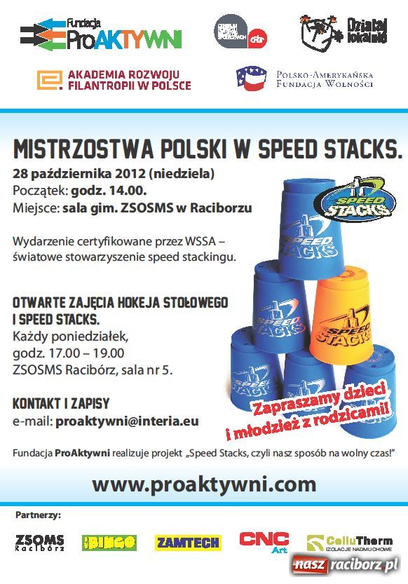 Zdjęcie w galerii na portalu naszraciborz.pl: Projekt Fundacji ProAktywni wiadomości z regionu