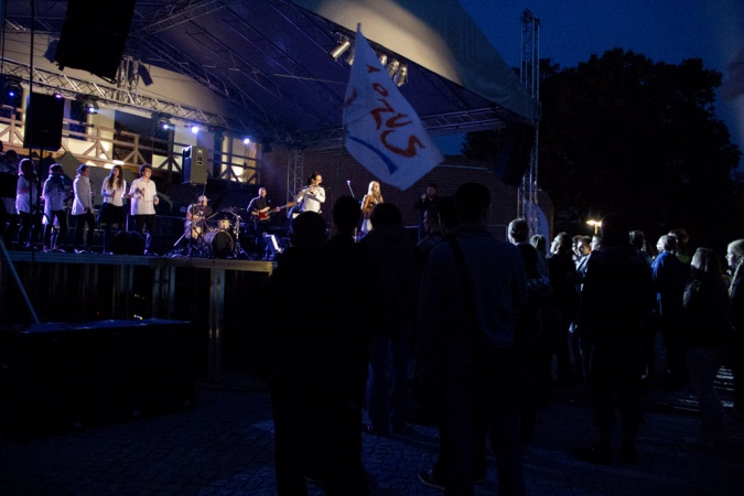 Zdjęcie w galerii na portalu naszraciborz.pl: Podnieście głowy, nabierzcie ducha wiadomości z regionu