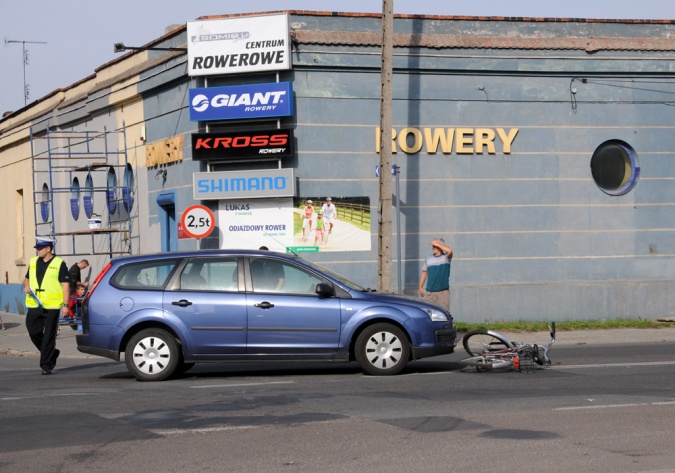 Zdjęcie w galerii na portalu naszraciborz.pl: Dwa groźne zdarzenia z rowerzystkami wiadomości z regionu