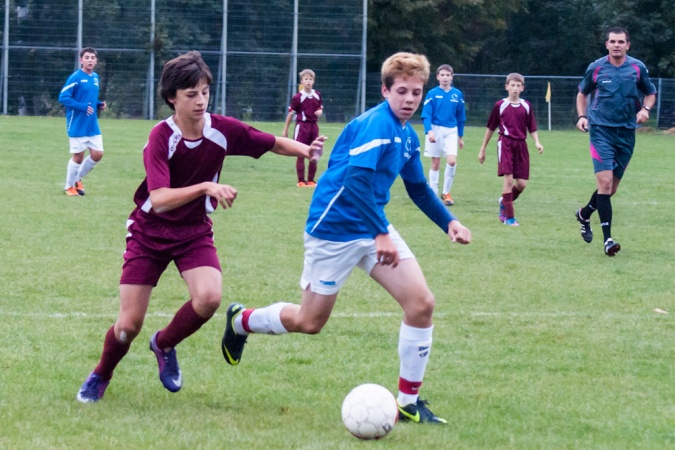 Zdjęcie w galerii na portalu naszraciborz.pl: Unia lepsza w derbowej potyczce wiadomości z regionu