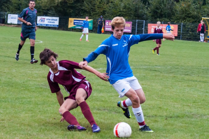Zdjęcie w galerii na portalu naszraciborz.pl: Unia lepsza w derbowej potyczce wiadomości z regionu