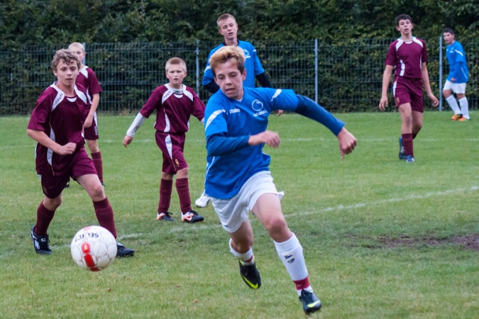 Zdjęcie w galerii na portalu naszraciborz.pl: Unia lepsza w derbowej potyczce wiadomości z regionu