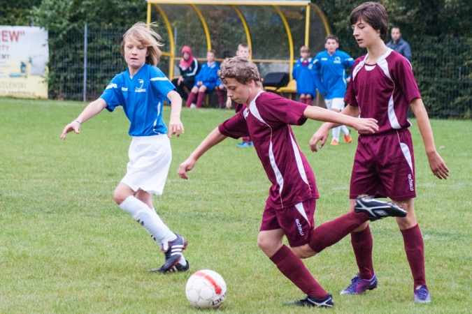 Zdjęcie w galerii na portalu naszraciborz.pl: Unia lepsza w derbowej potyczce wiadomości z regionu