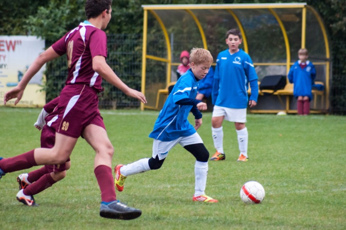Zdjęcie w galerii na portalu naszraciborz.pl: Unia lepsza w derbowej potyczce wiadomości z regionu