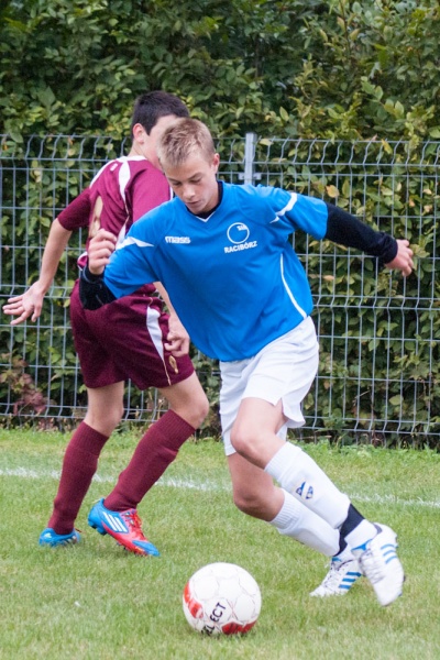 Zdjęcie w galerii na portalu naszraciborz.pl: Unia lepsza w derbowej potyczce wiadomości z regionu