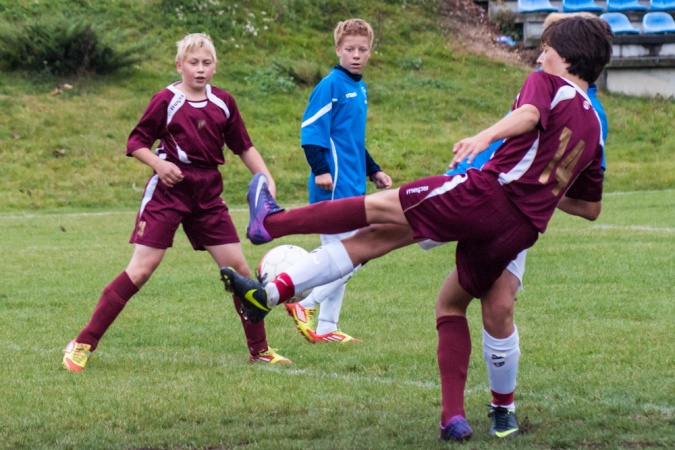 Zdjęcie w galerii na portalu naszraciborz.pl: Unia lepsza w derbowej potyczce wiadomości z regionu