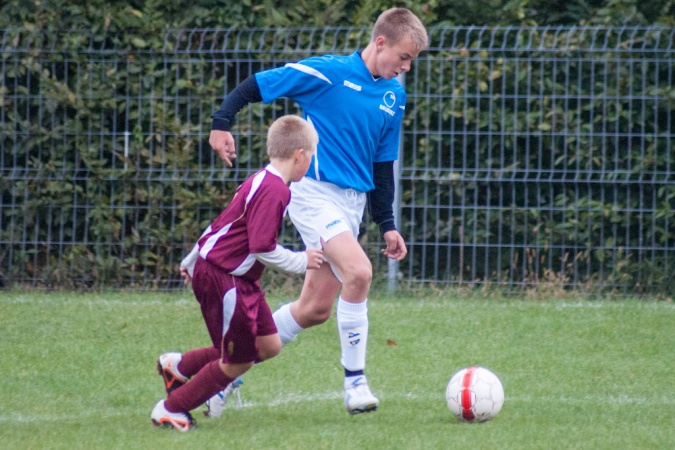 Zdjęcie w galerii na portalu naszraciborz.pl: Unia lepsza w derbowej potyczce wiadomości z regionu