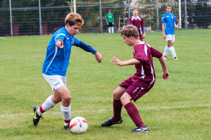 Zdjęcie w galerii na portalu naszraciborz.pl: Unia lepsza w derbowej potyczce wiadomości z regionu
