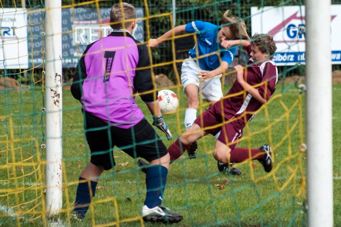 Zdjęcie w galerii na portalu naszraciborz.pl: Unia lepsza w derbowej potyczce wiadomości z regionu
