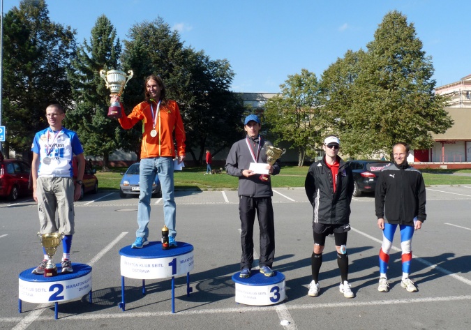 Zdjęcie w galerii na portalu naszraciborz.pl: Maratończyk z Pawłowa na podium w Ostrawie wiadomości z regionu