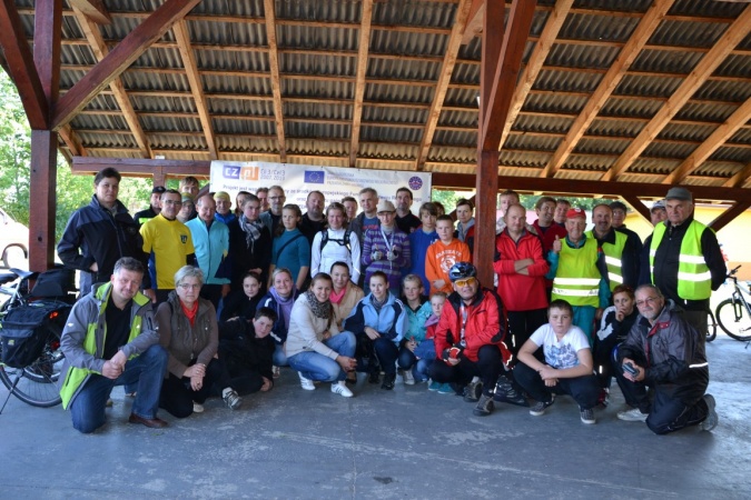 Zdjęcie w galerii na portalu naszraciborz.pl: Na rowerach bez granic wiadomości z regionu