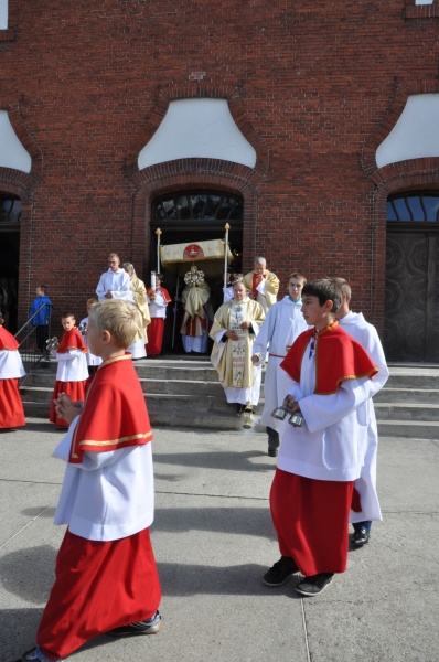 Zdjęcie w galerii na portalu naszraciborz.pl: Brzeski odpust z ojcem duchownym wiadomości z regionu