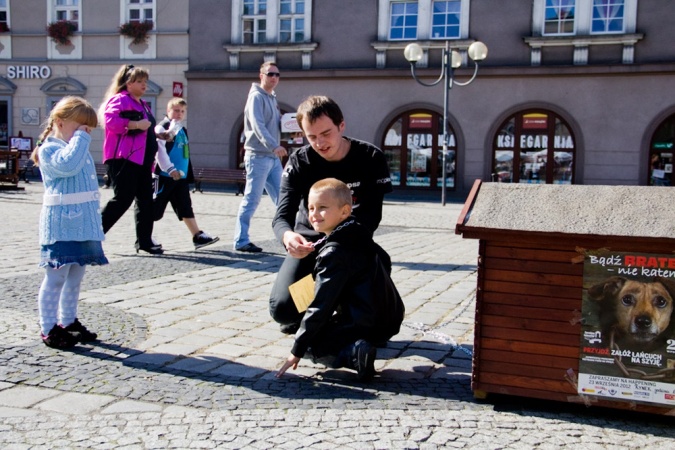 Zdjęcie w galerii na portalu naszraciborz.pl: Zerwijmy łańcuchy. Bądź bratem - nie katem! wiadomości z regionu
