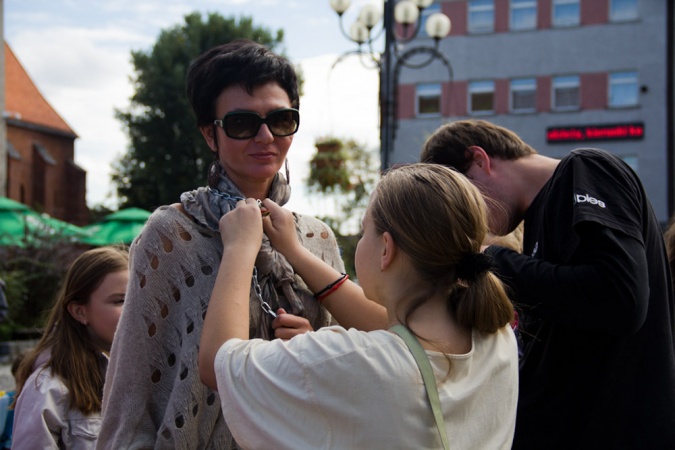 Zdjęcie w galerii na portalu naszraciborz.pl: Zerwijmy łańcuchy. Bądź bratem - nie katem! wiadomości z regionu