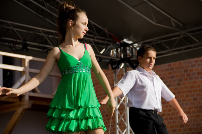 Zdjęcie w galerii na portalu naszraciborz.pl: Wernisaż na zamku - sławne budowle świata wiadomości z regionu